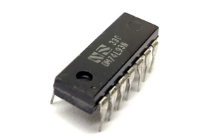 Como o IC 7493 funciona como um divisor de frequência