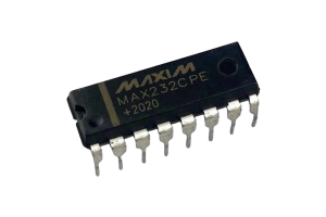 Como o MAX232 simplifica a comunicação RS-232?