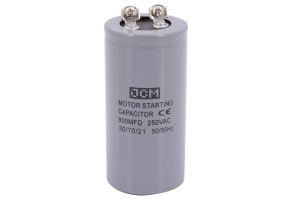 Capacitores de partida de motor explicados para motores monofásicos