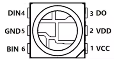 WS2813 Pinout