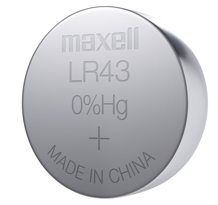 LR43, LR44, and LR41 Batteries